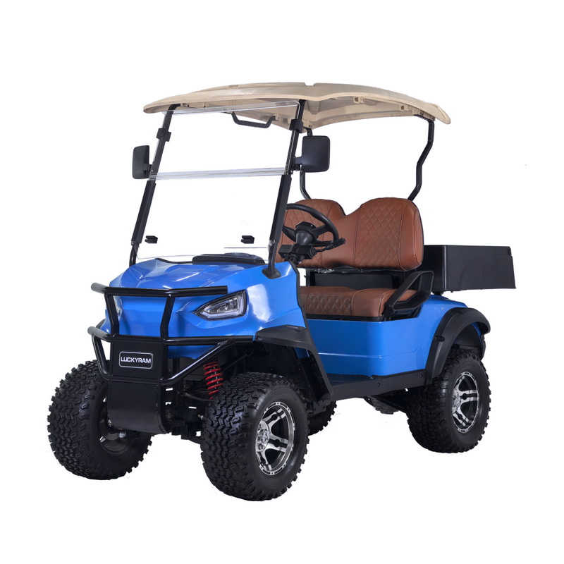 2 Seater Cargo Electric Lifted Hunting Vehicle With Lithium Battery H1